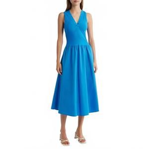 NEW RAILS currant sleeveless mid dress in french blue